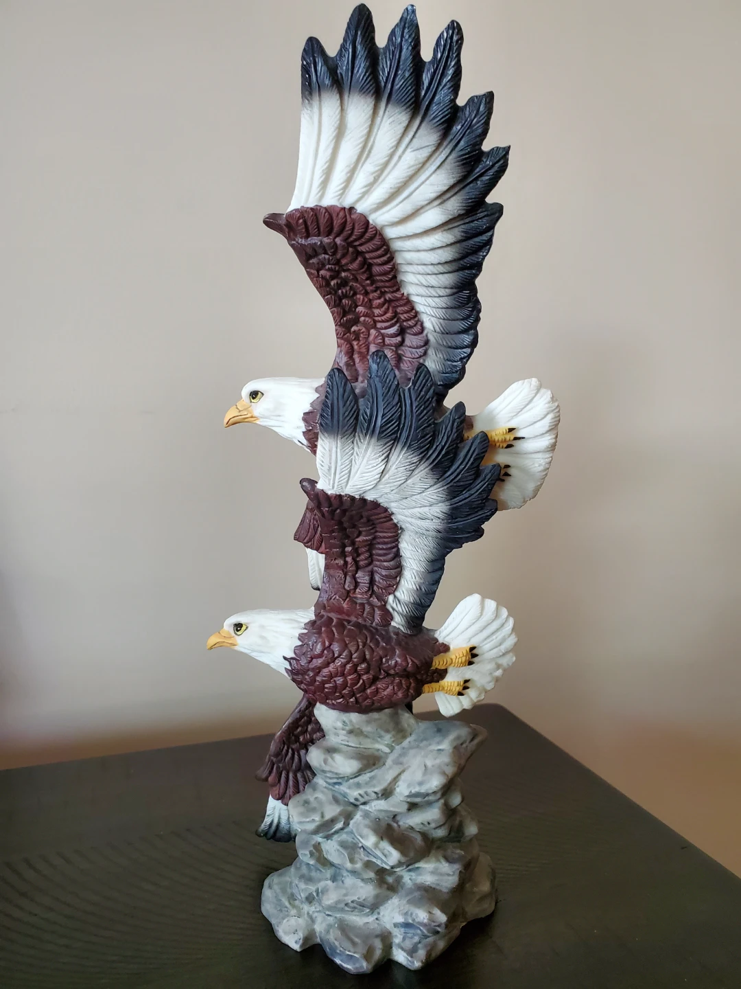 Two Bald Eagles Statue ⚽️ - photo 3