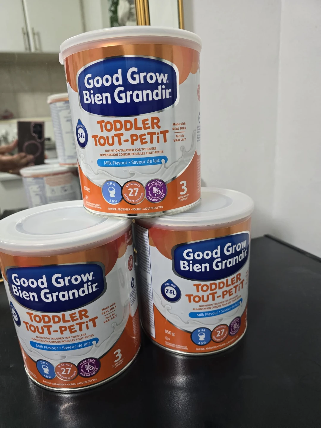 Good Grow Bien Grandir Toddler Milk Formula - 850g - photo 4