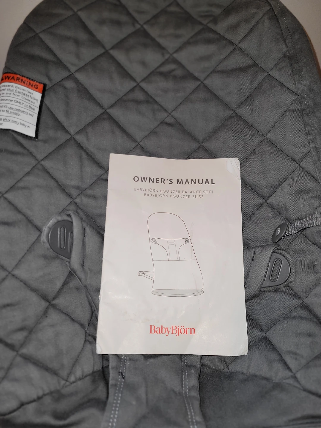 BabyBjörn Bouncer Balance Soft - Grey - photo 3