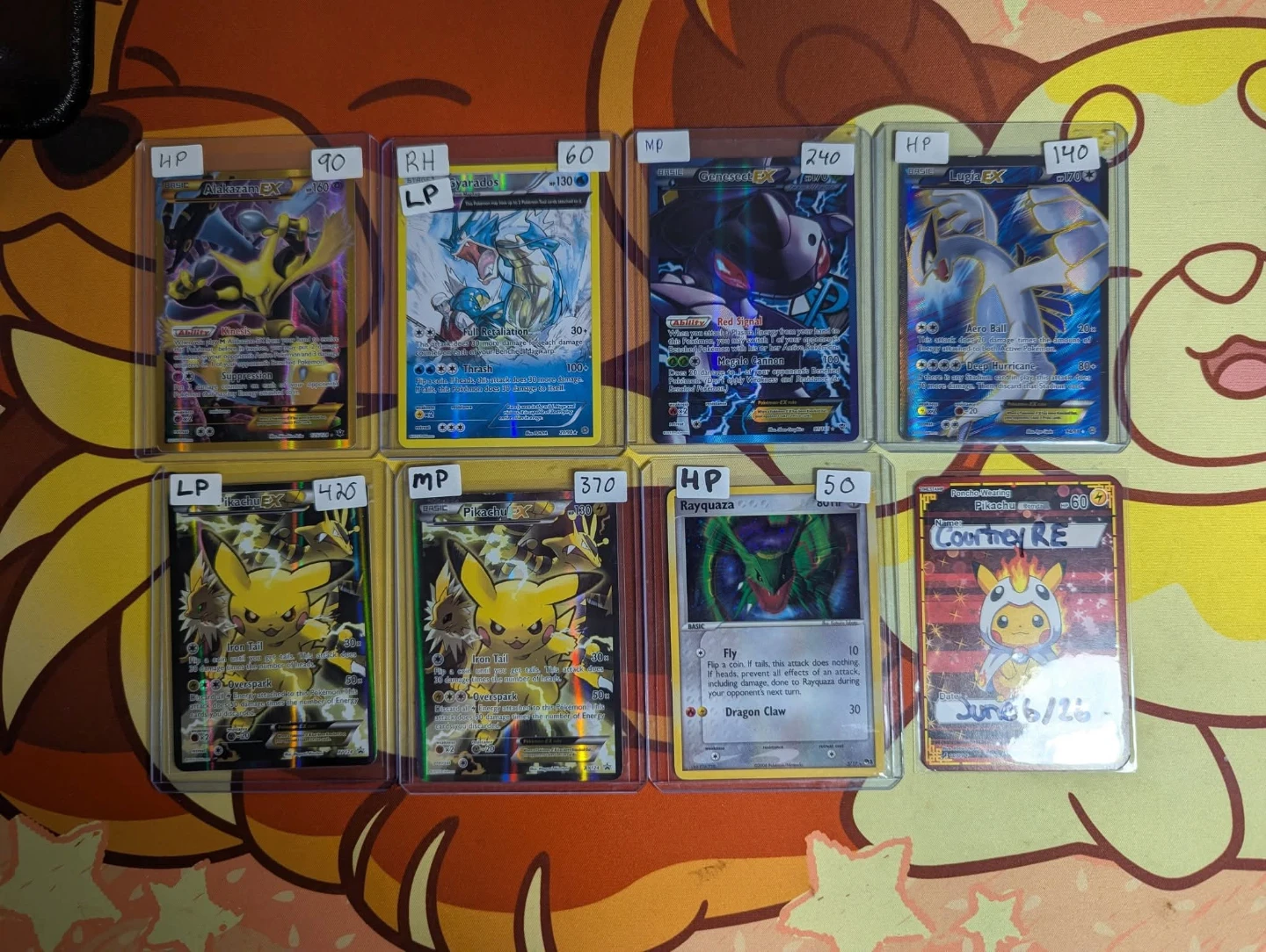 Pokémon Condition Singles - Binder Copy Sale