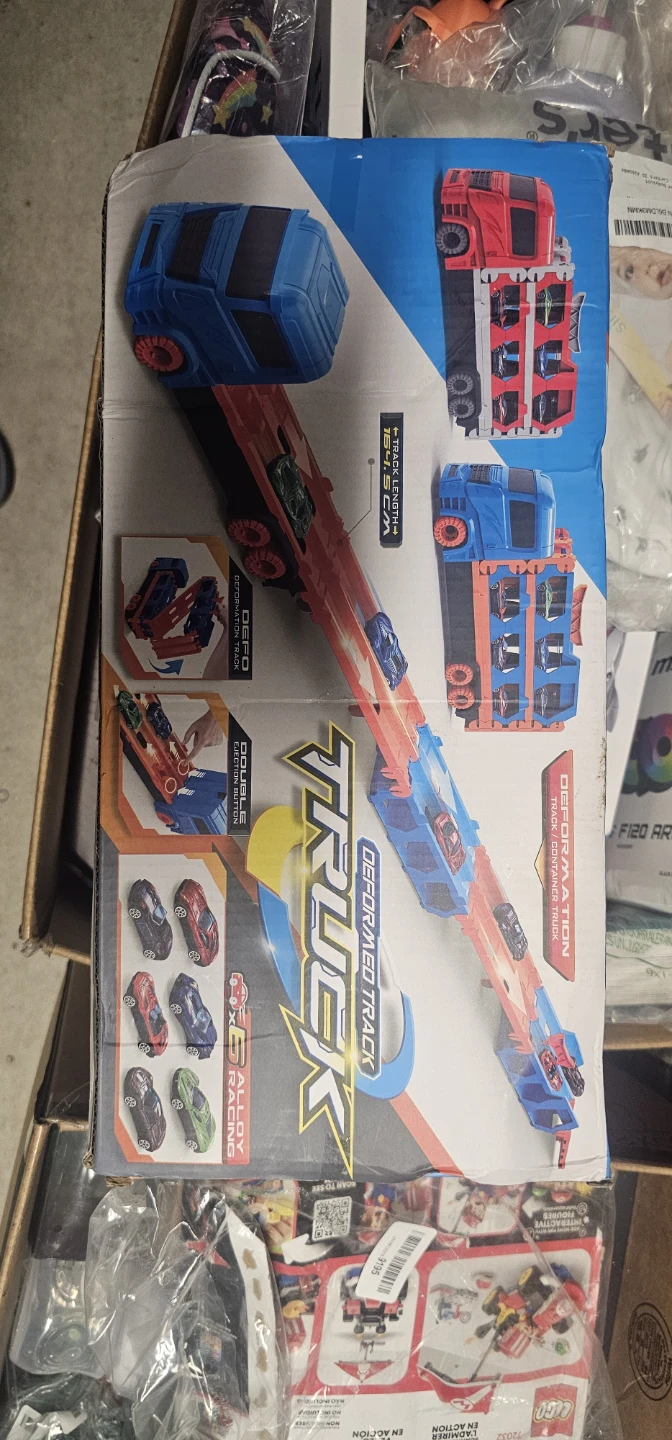 Deformed Track Truck Toy Set