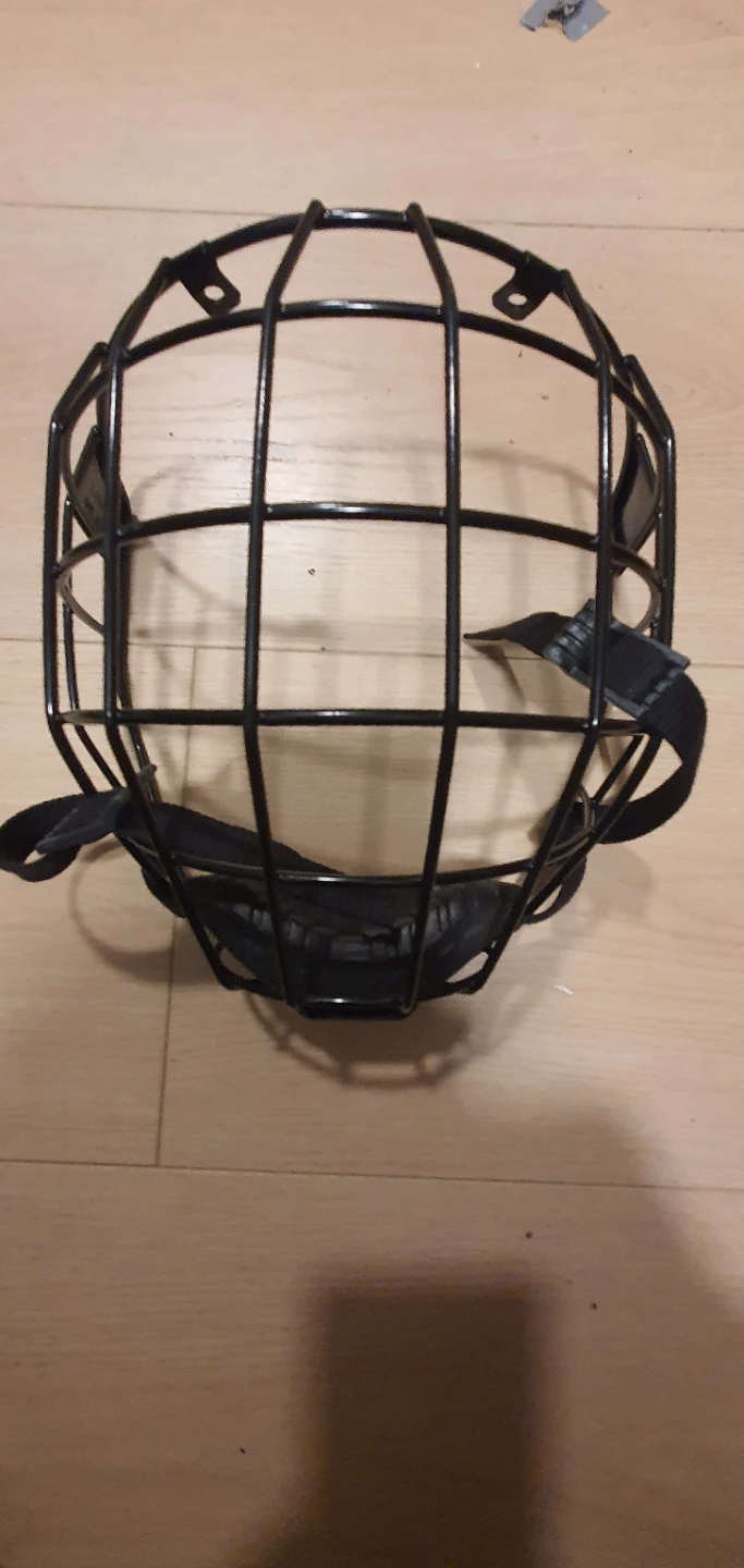 Black Hockey Cage Mask