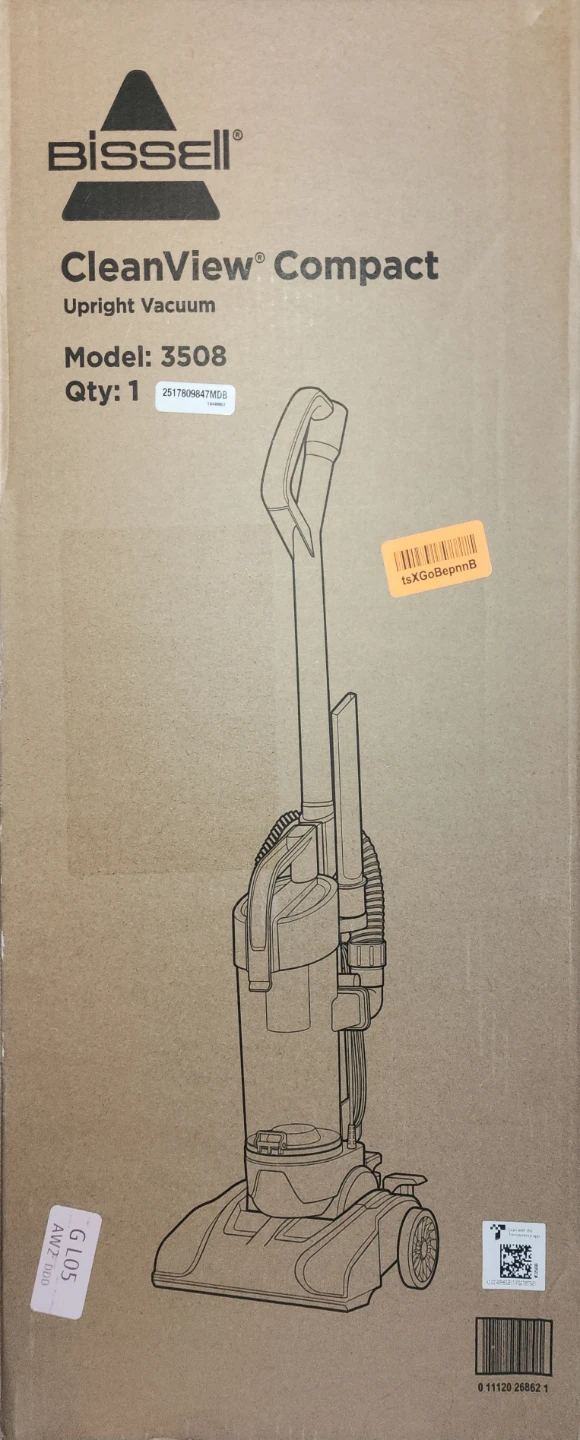 BISSELL CleanView Compact Upright Vacuum 3508