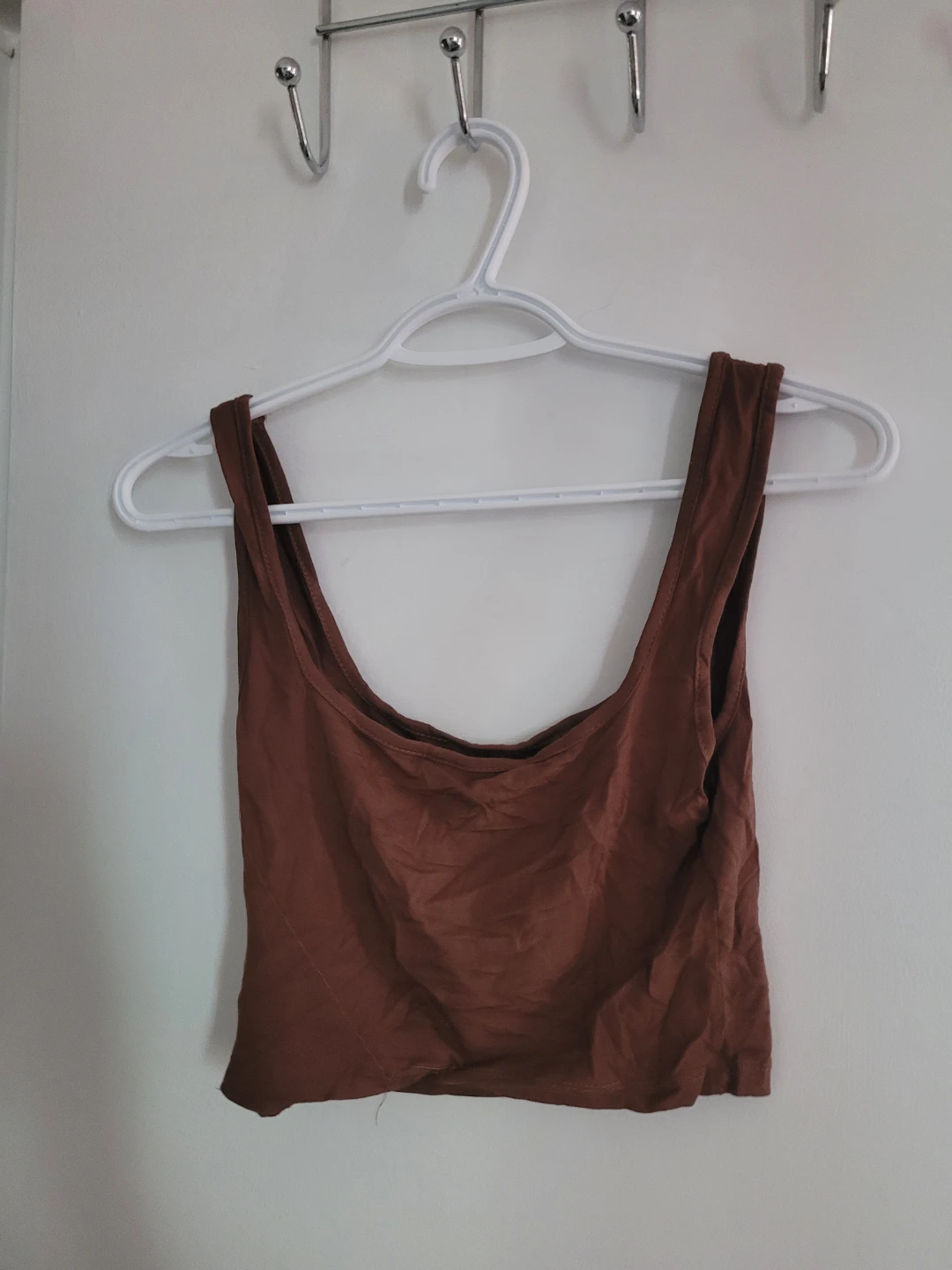 Brown tank top - photo 2