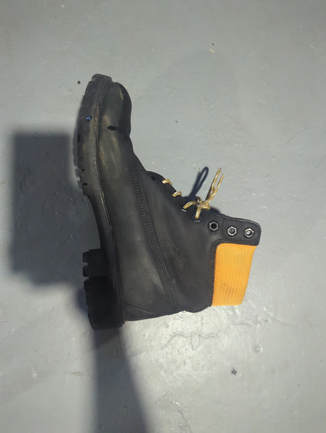 Timberland Black Boots with Orange Accent - photo 2