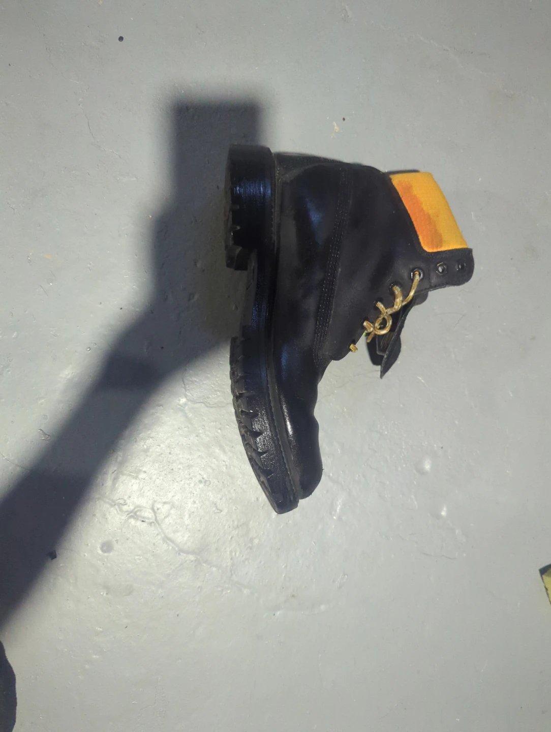 Timberland Black Boots with Orange Accent - photo 3