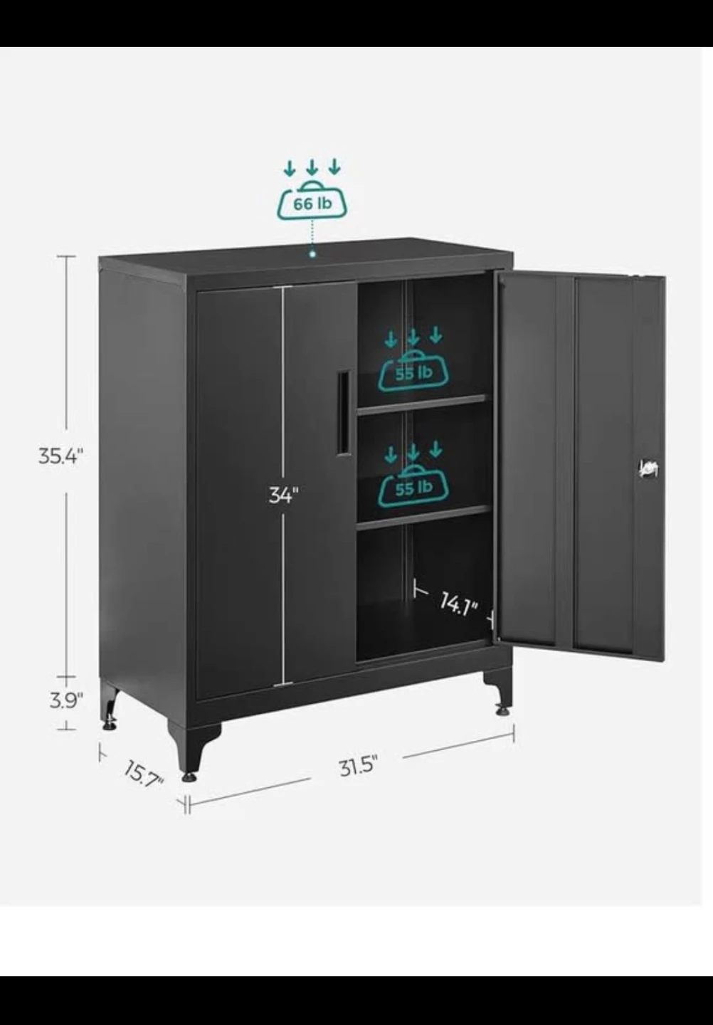 Free - Locked & Empty Cabinet - No keys