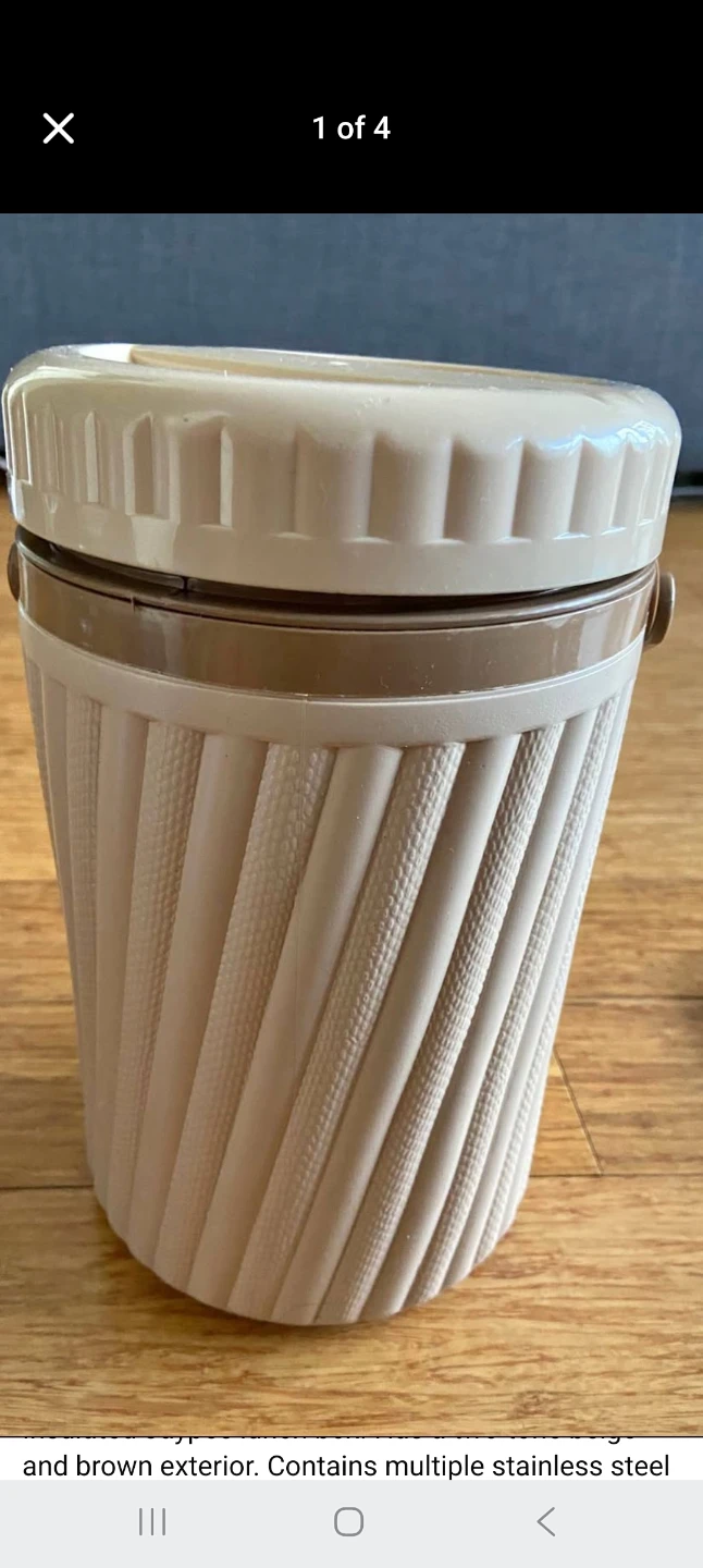 Jaypee Beige Lunch Container  Total Capacity 3L