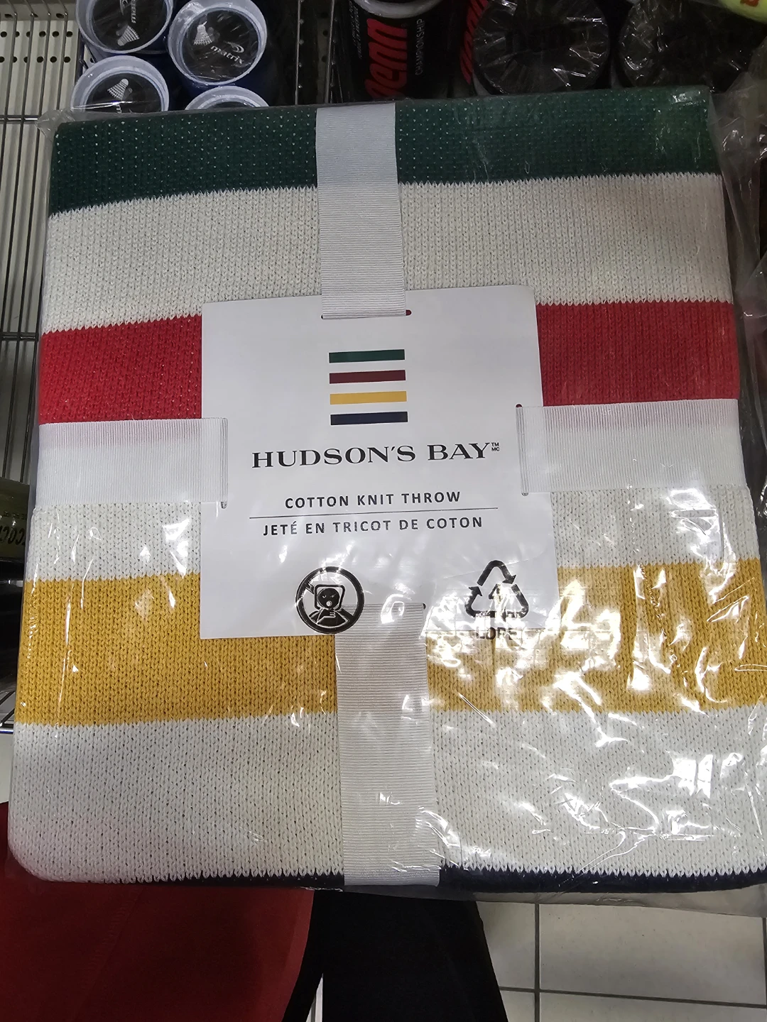 Hudson's Bay Cotton Knit Throw - photo 2