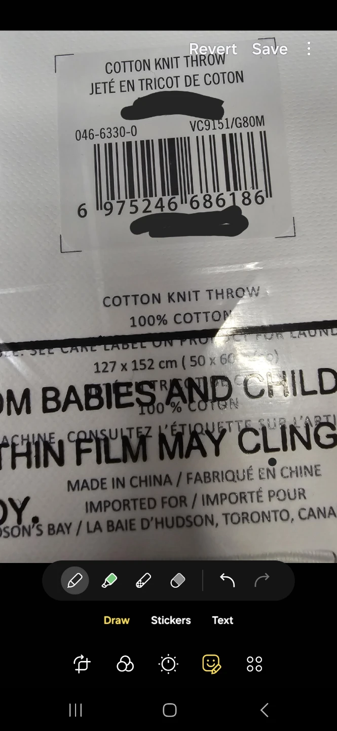 Hudson's Bay Cotton Knit Throw - photo 4