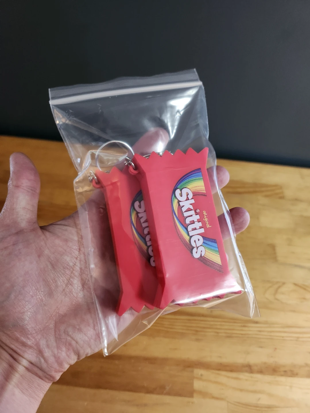 Skittles silicone keychain cases - photo 5