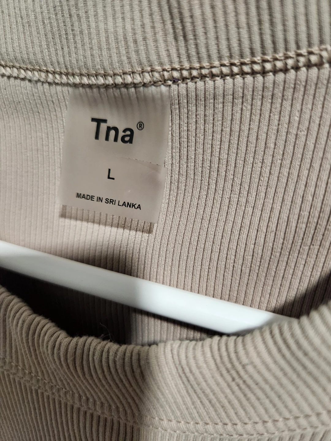 Aritzia | TNA Ribbed Racerback Mini Dress