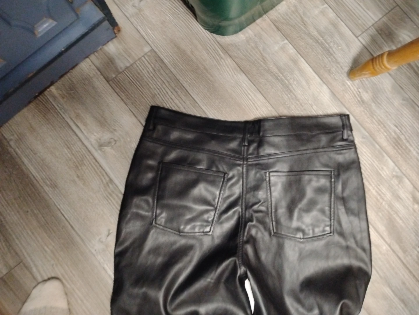 Fabletics Vegan Leather Pants - photo 4
