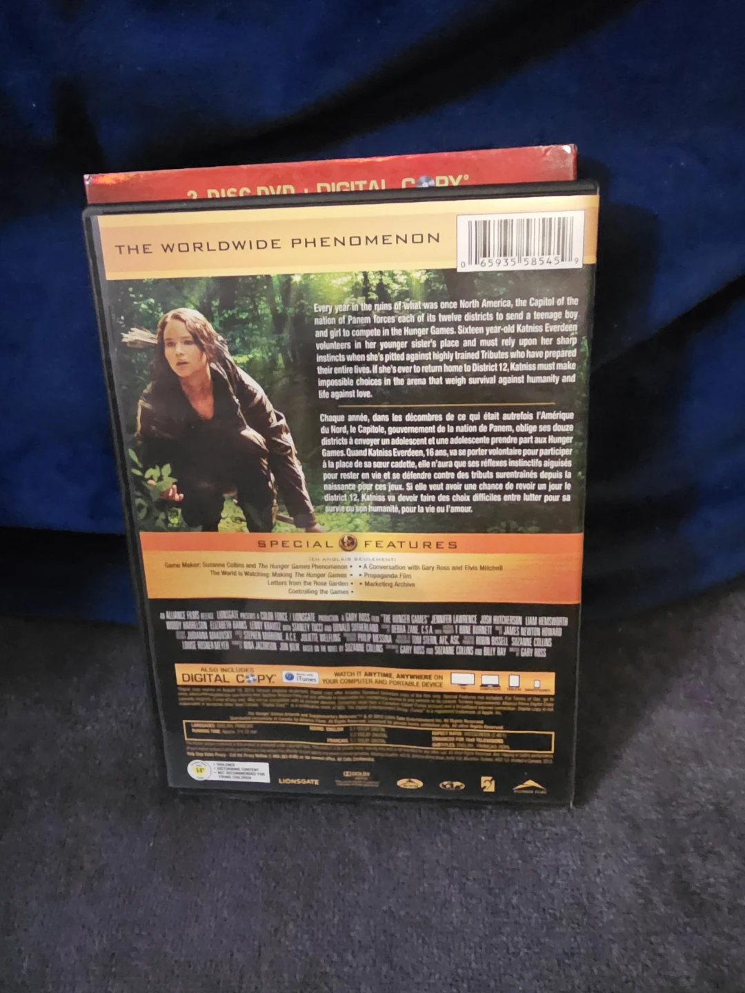 The Hunger Games 2-Disc DVD + Digital Copy - photo 2