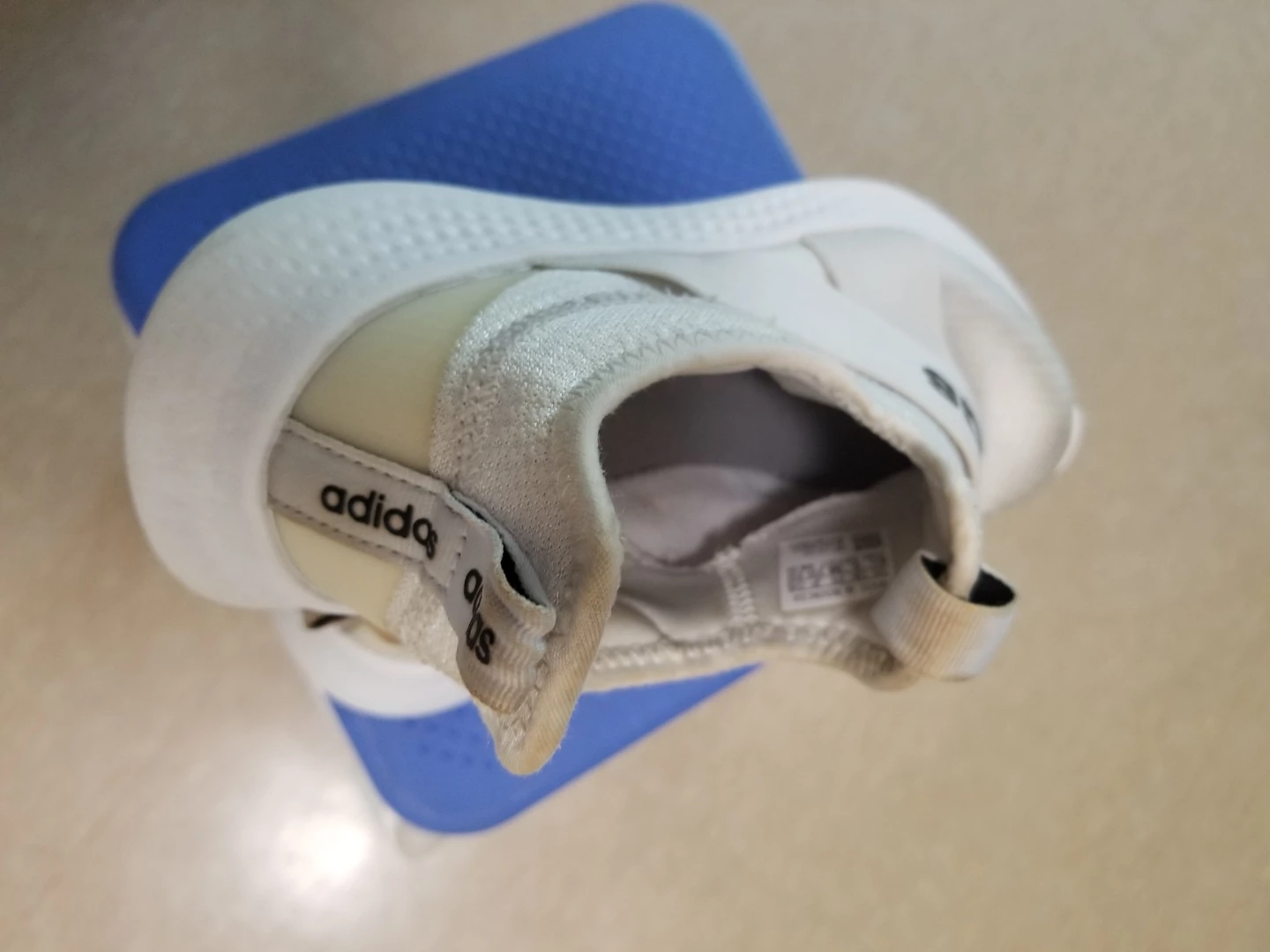 Adidas Women's White Slip-On Sneakers - photo 2