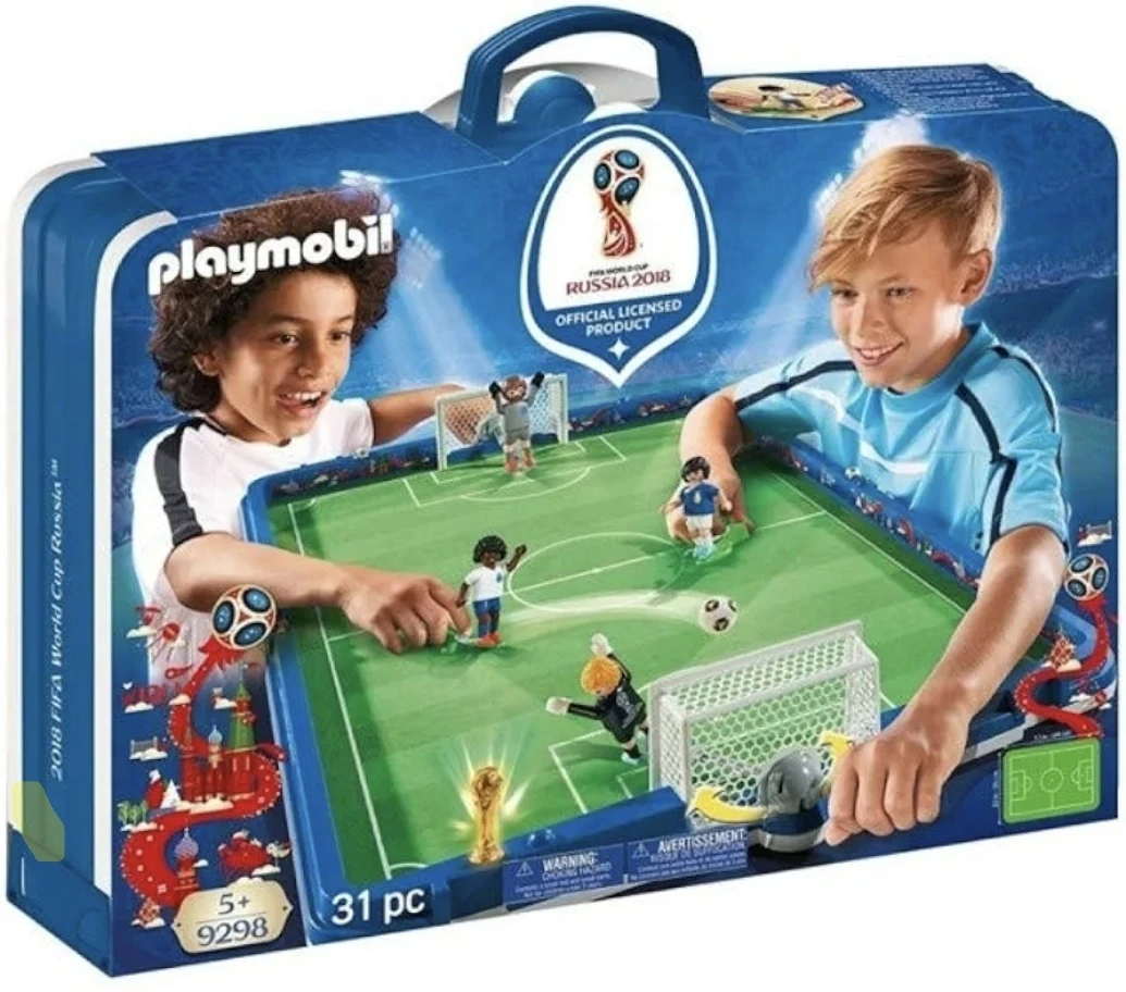 Playmobil 2018 FIFA World Cup Russia Carry Soccer Set