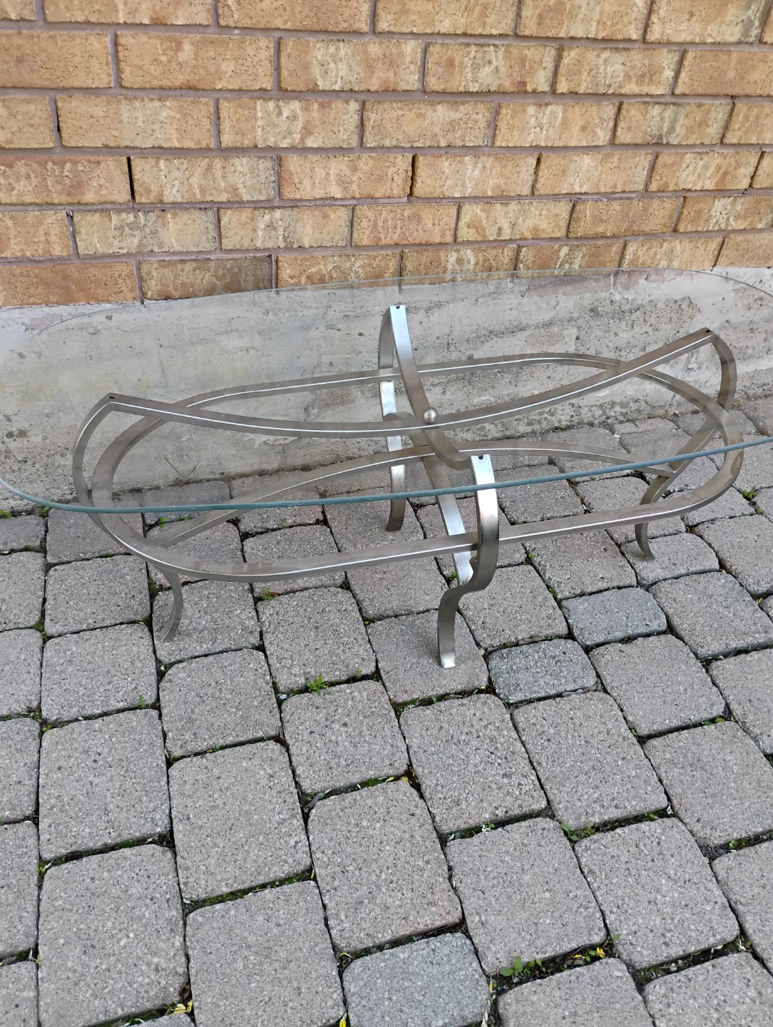 Glass Top Coffee Table