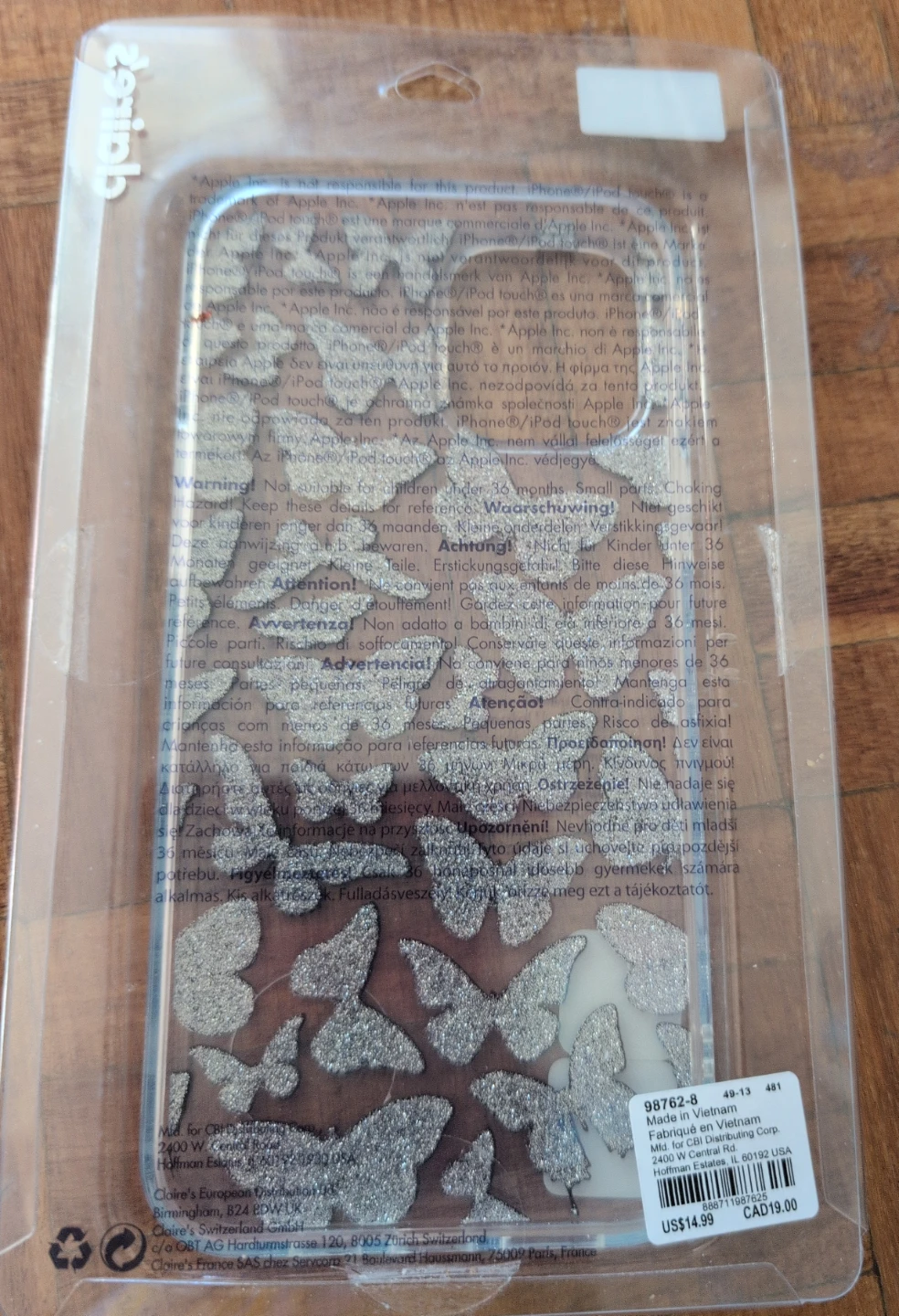 Claire's Butterfly Phone Case for iPhone 12 Pro Max - photo 2
