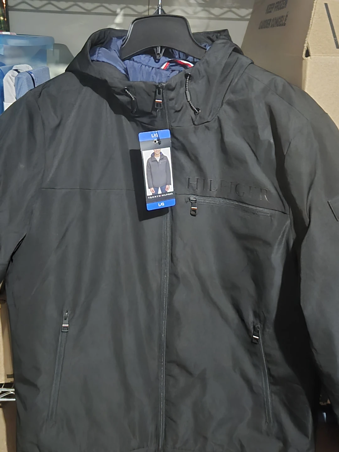 Tommy Hilfiger Black Jacket - Large - photo 2