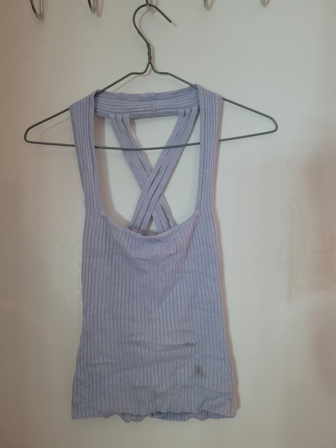 Lavender Ribbed Tank Top