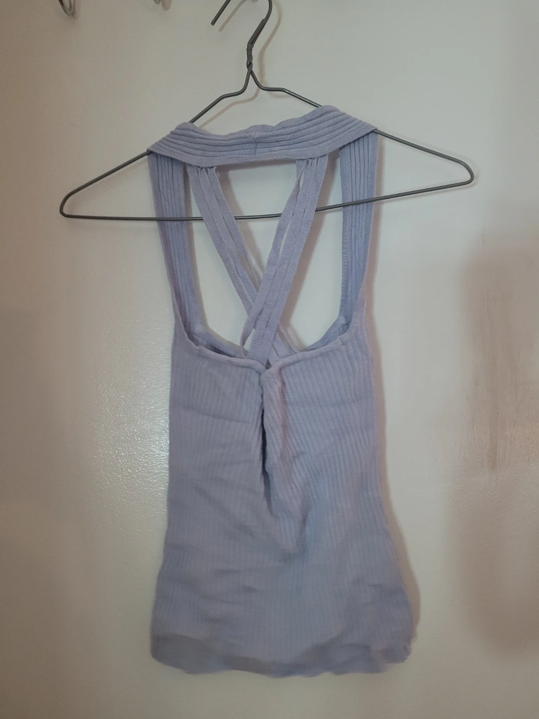 Lavender Ribbed Tank Top - photo 2