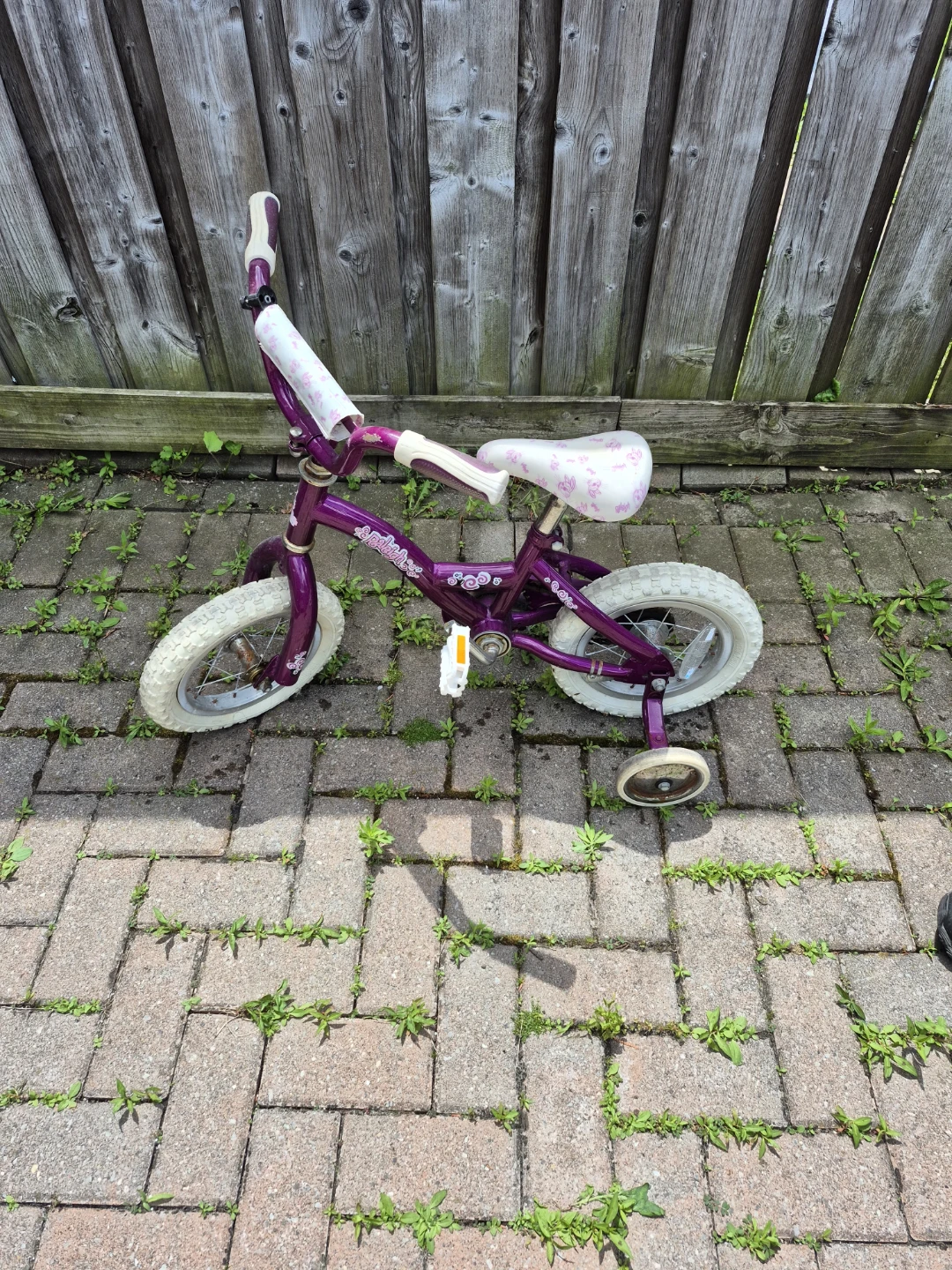 Kids Purple Training Bike - photo 2