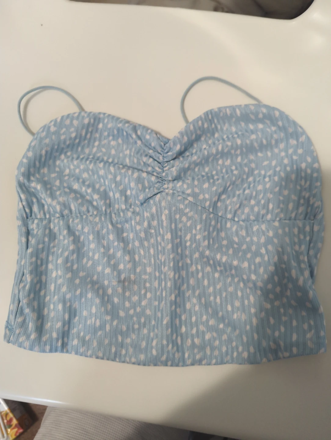 Urban Kids Blue Floral Print Camisole Top