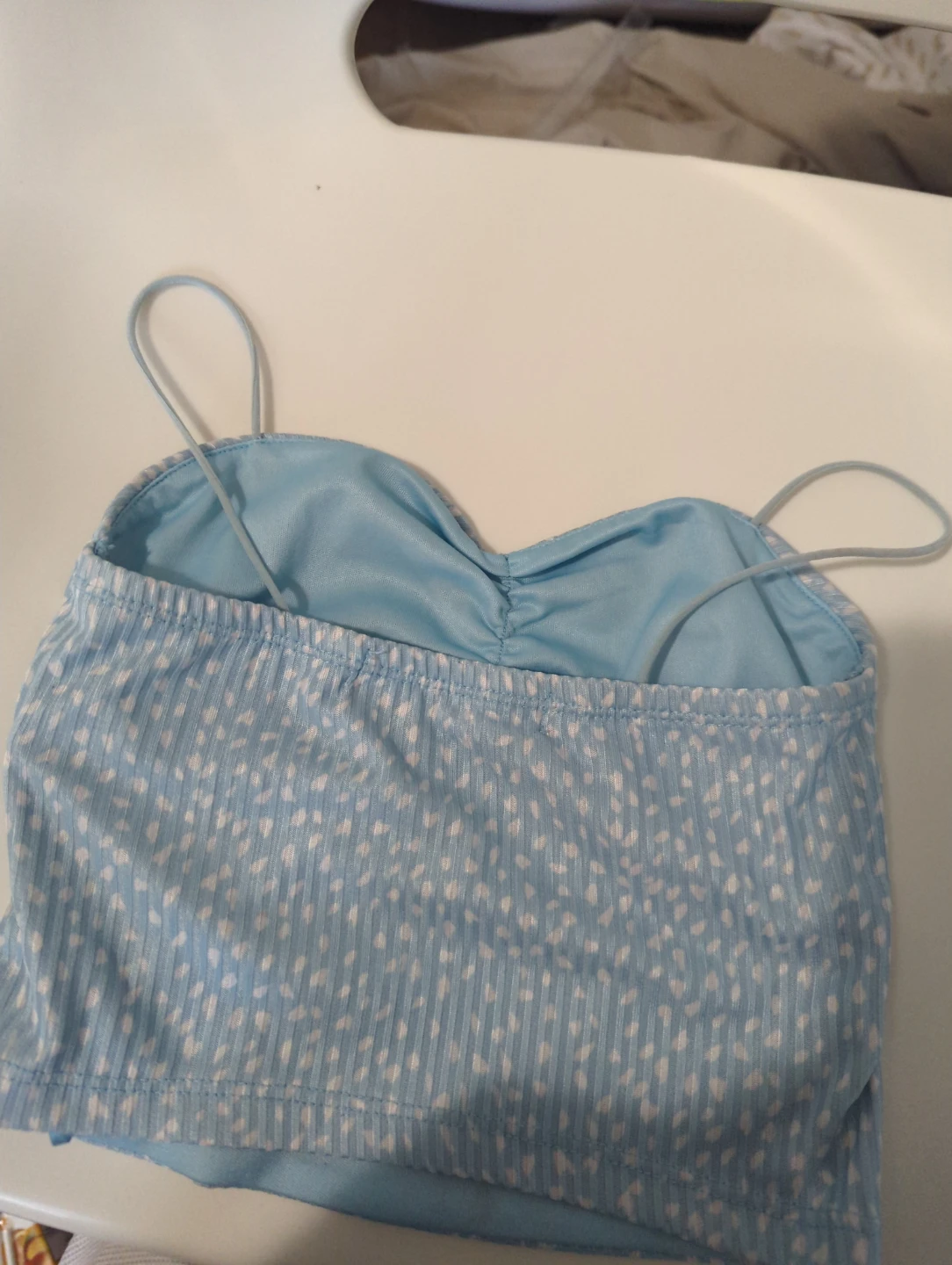 Urban Kids Blue Floral Print Camisole Top - photo 3