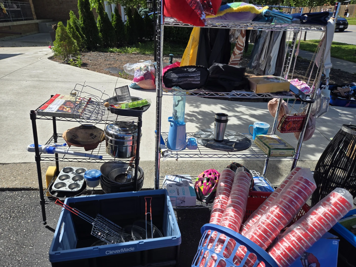 Moving garage sale