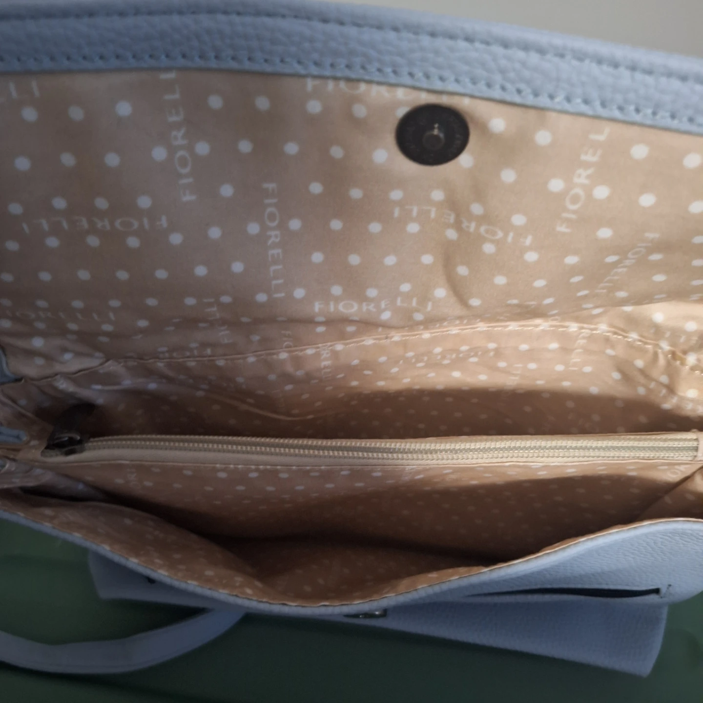 Fiorelli Blue Faux Leather Crossbody Purse - photo 2