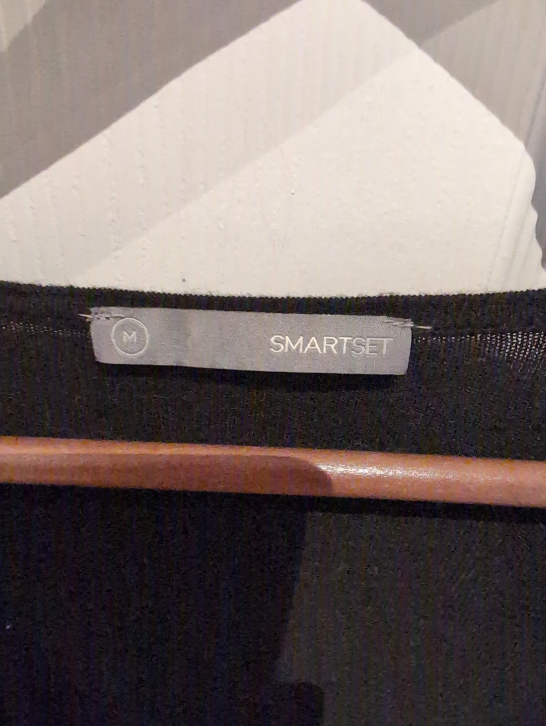 Smartset Black Bolero Cardigan - Size Medium - photo 3
