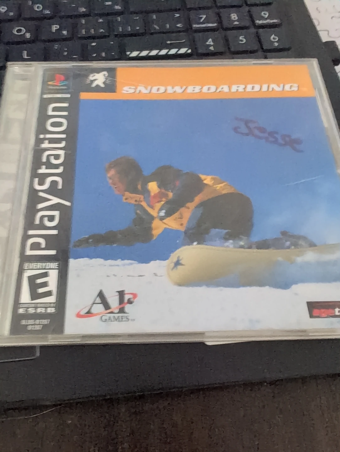 PlayStation Snowboarding Video Game