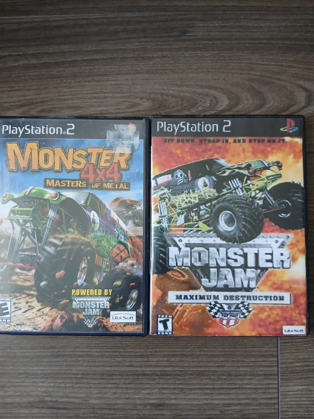 PS2 games: Monster 4x4 & Monster Jam Maxi. Destruction