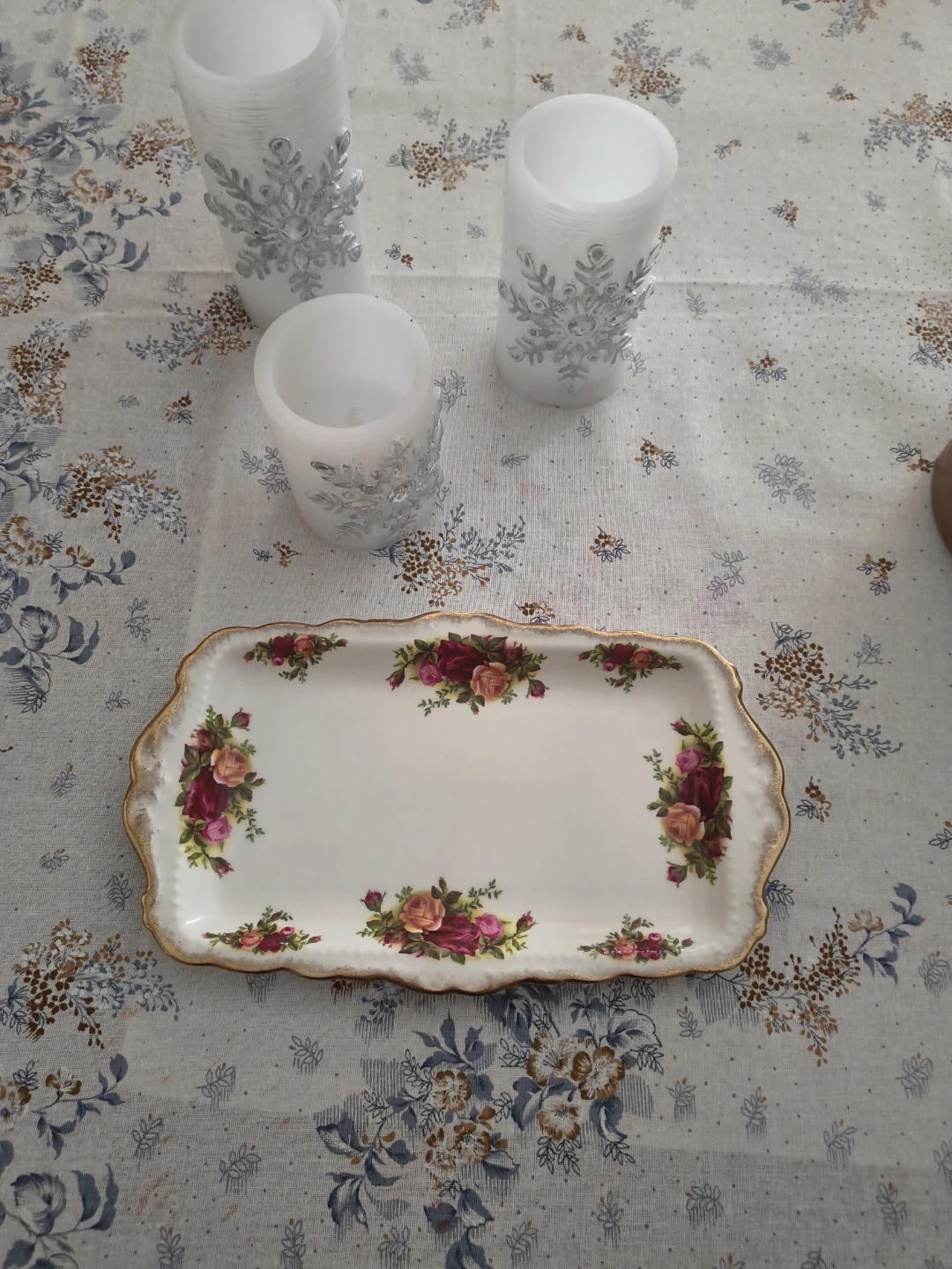 Royal Albert Old Country Roses Rectangular Tray - photo 5