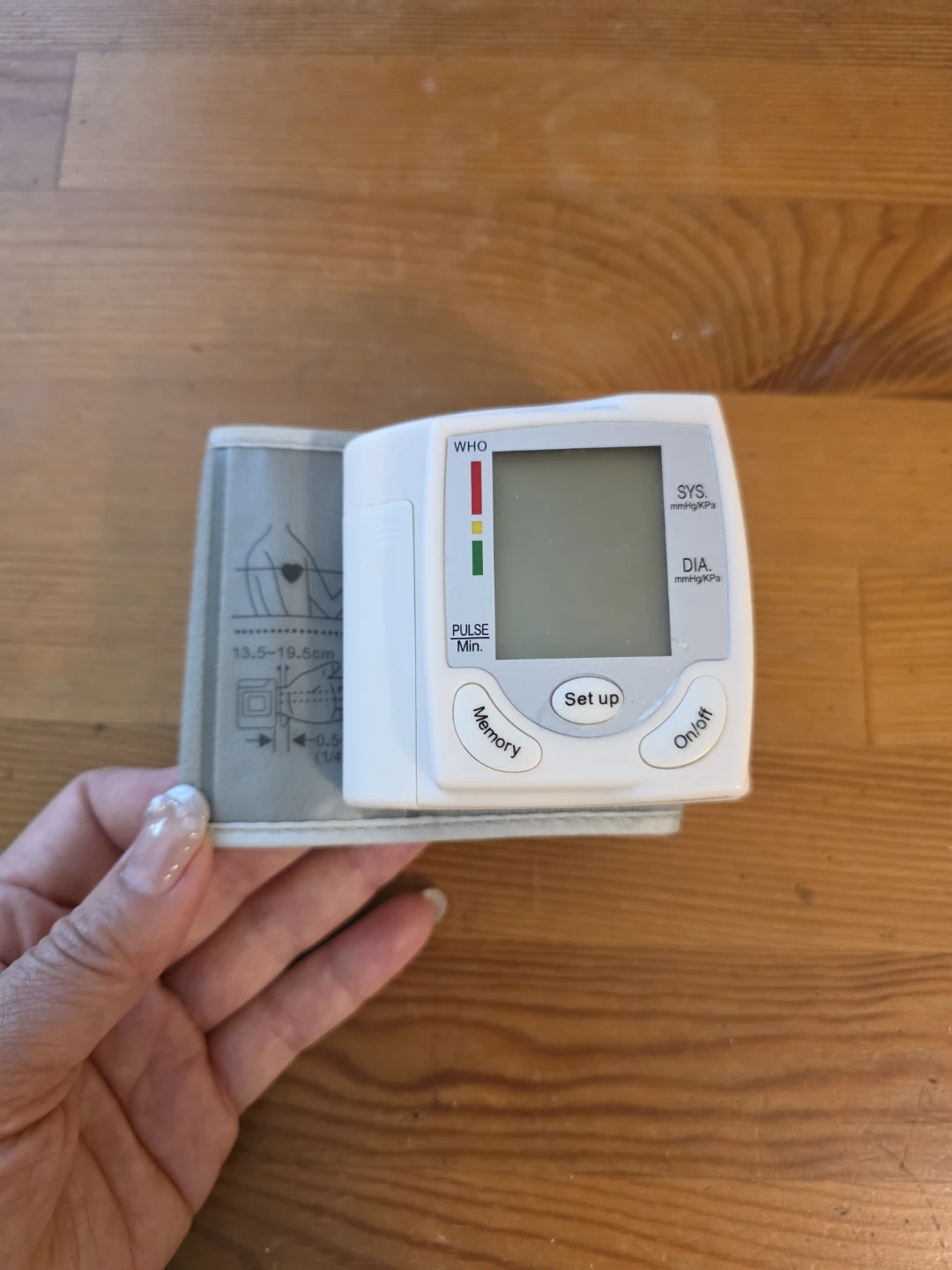 Portable Wrist Blood Pressure Monitor - photo 2