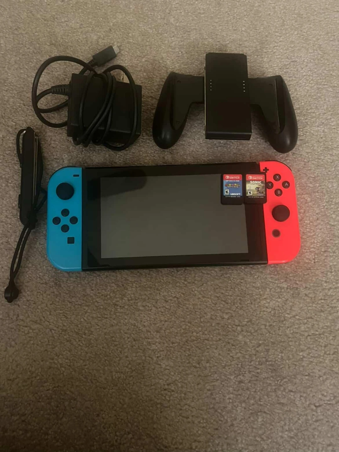 Nintendo Switch Console with Games and Accessories - photo 5