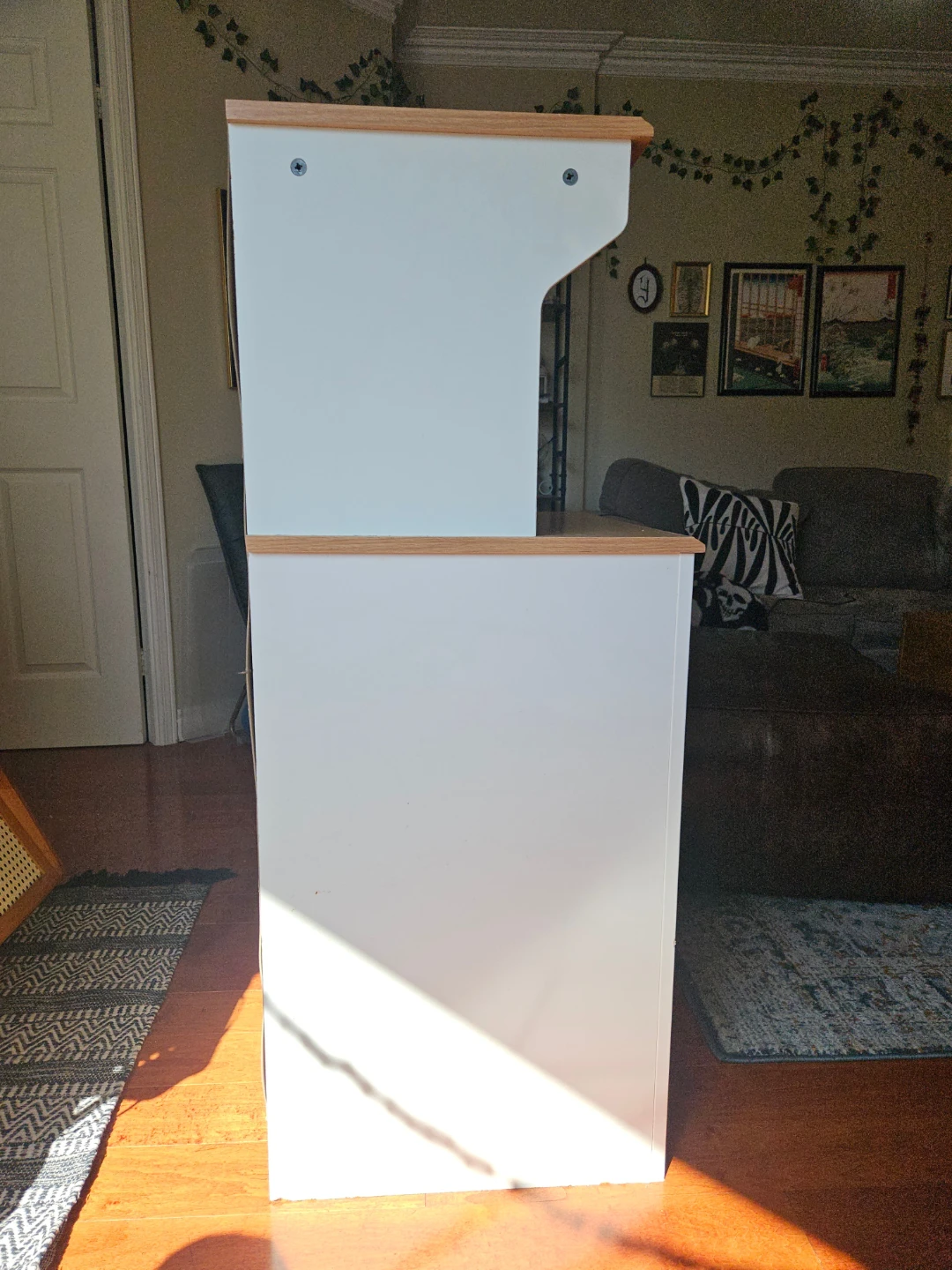 Cabinet with Hutch for Microwave - photo 4