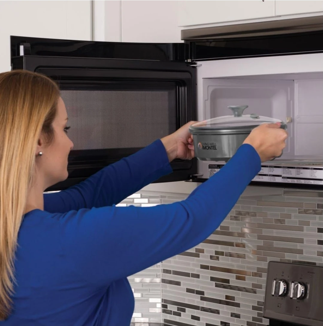Living Well with Montel Microwave Grill Cooker - photo 4