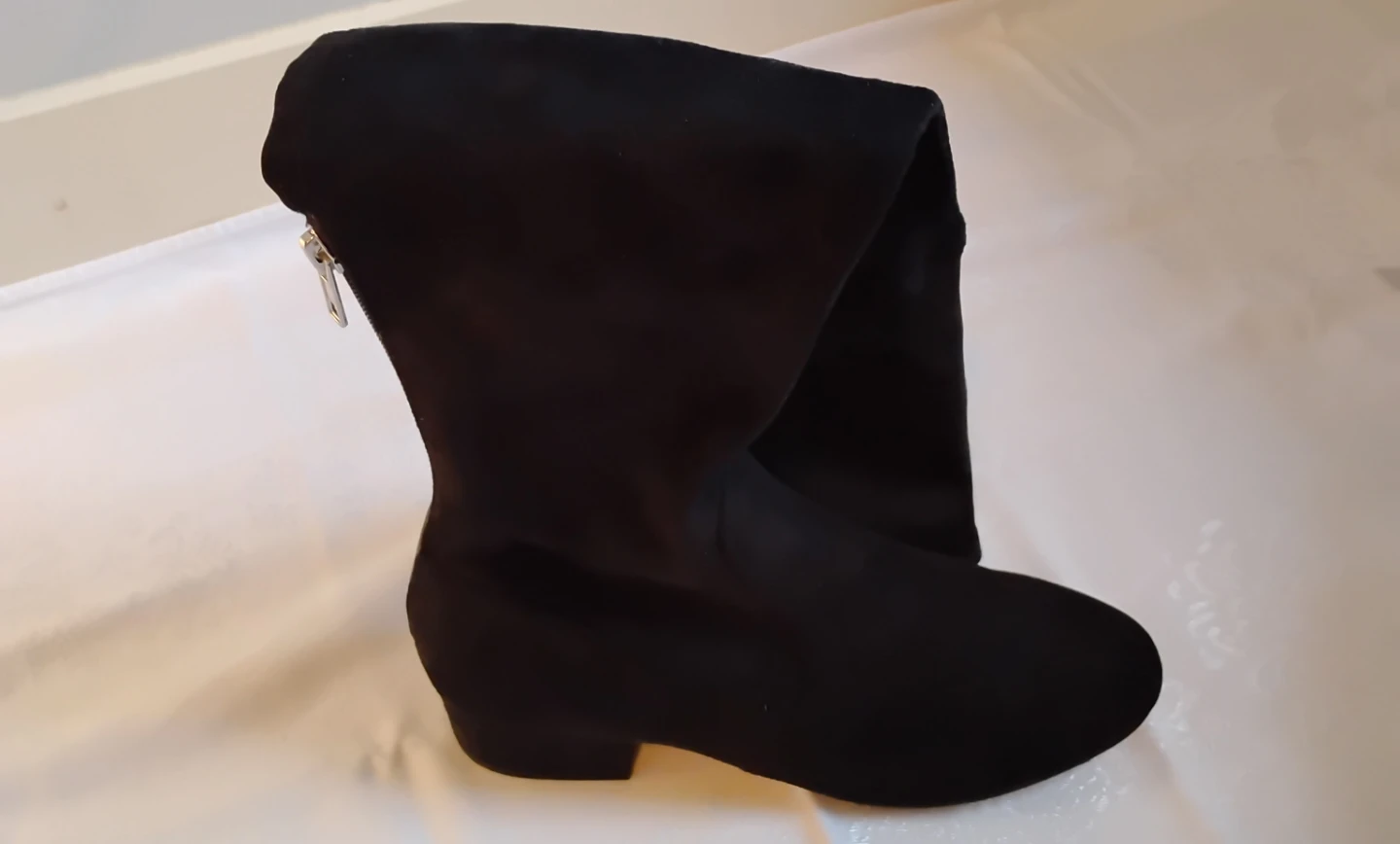⚽ Brand New Genuine Suede Tall Dress Boots - photo 3