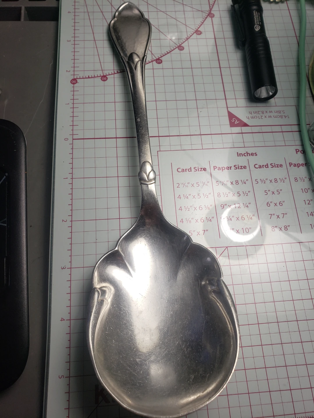 2.2oz 82.6 % silver spoon any offer considered. - photo 2
