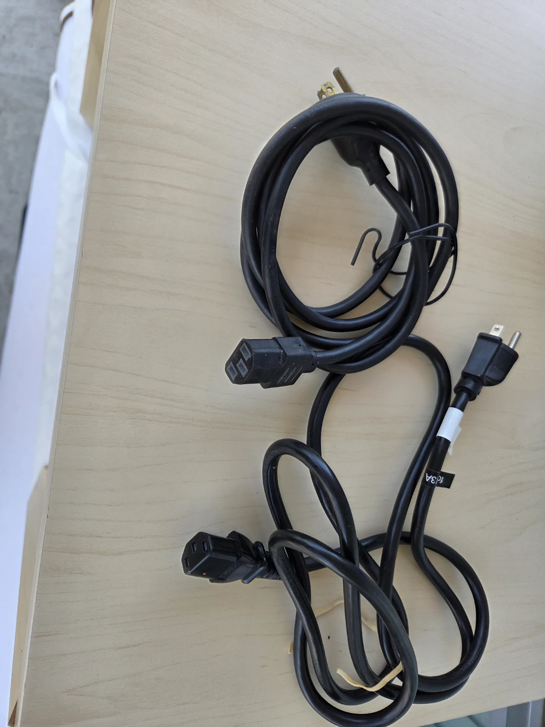 2 Computer Power Cords - photo 5