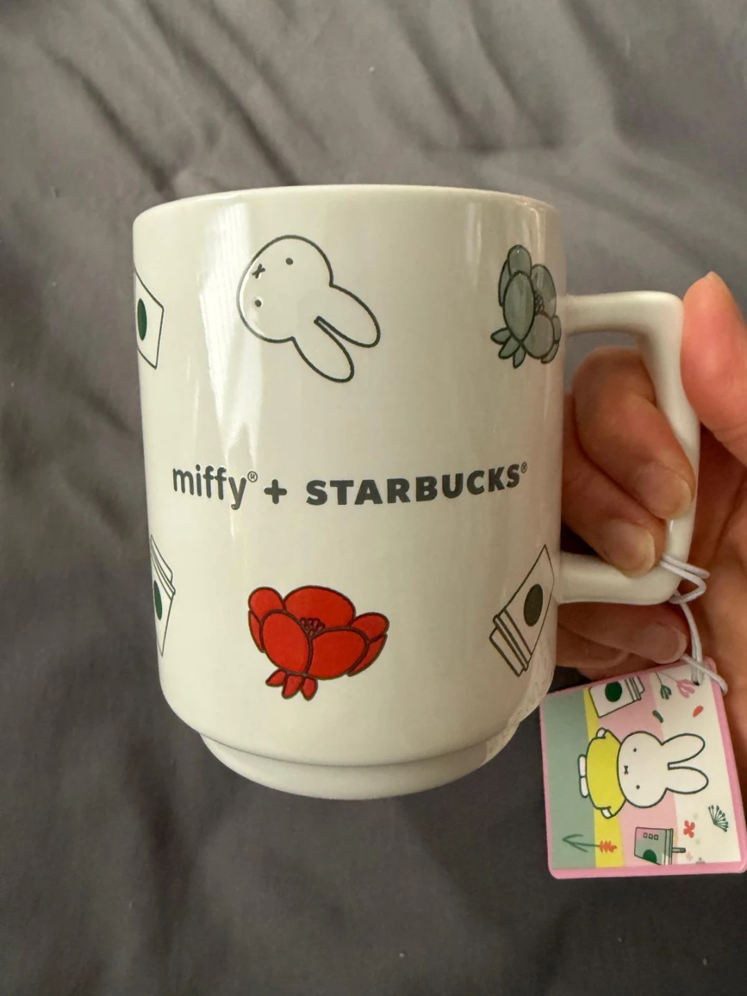Miffy + Starbucks Ceramic Mug 14oz - photo 2