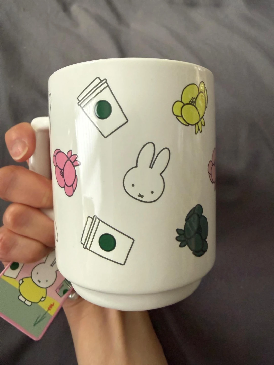 Miffy + Starbucks Ceramic Mug 14oz - photo 3