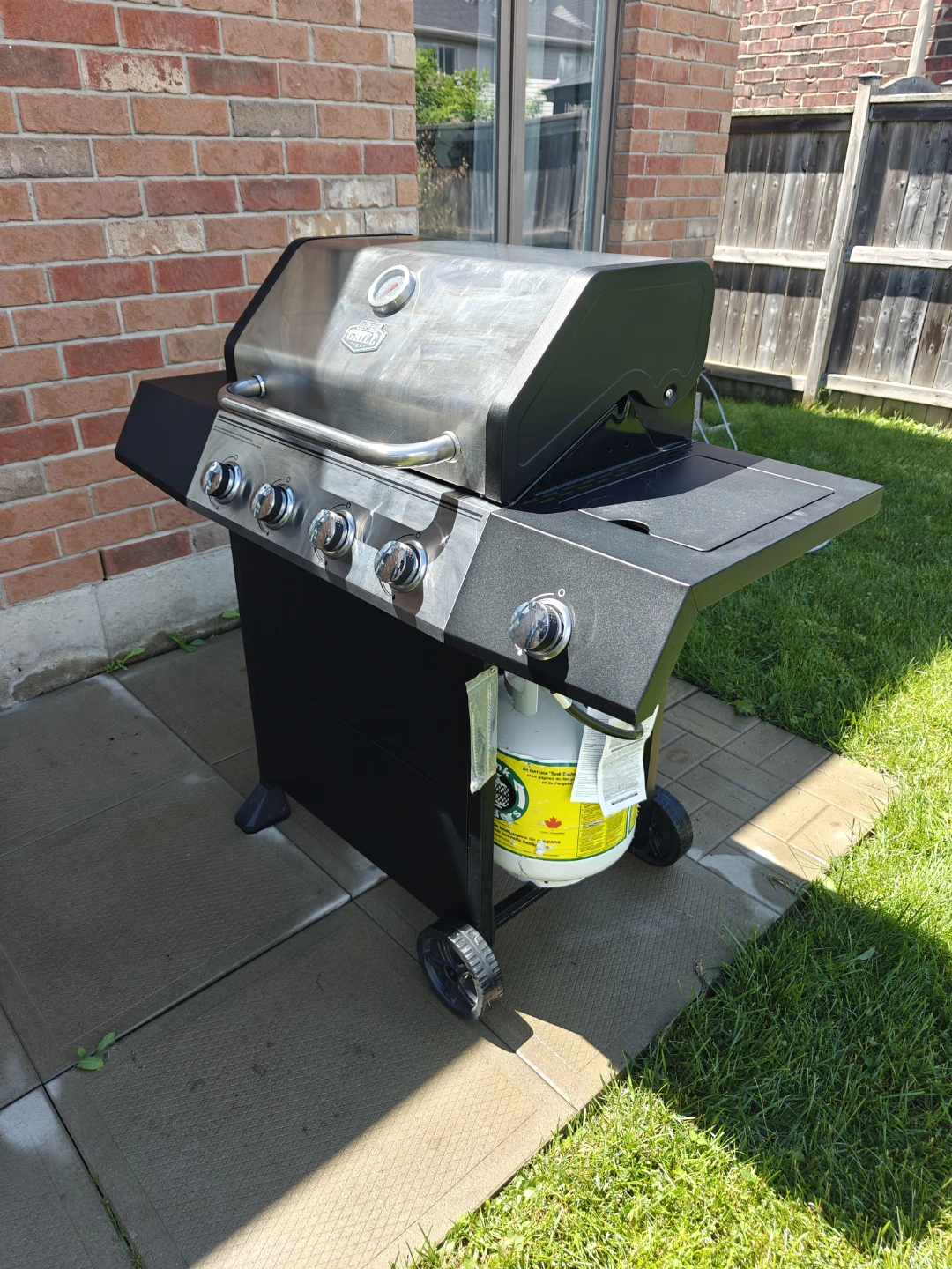 Expert Grill Propane BBQ Grill with Propane cylinder and cover - photo 3