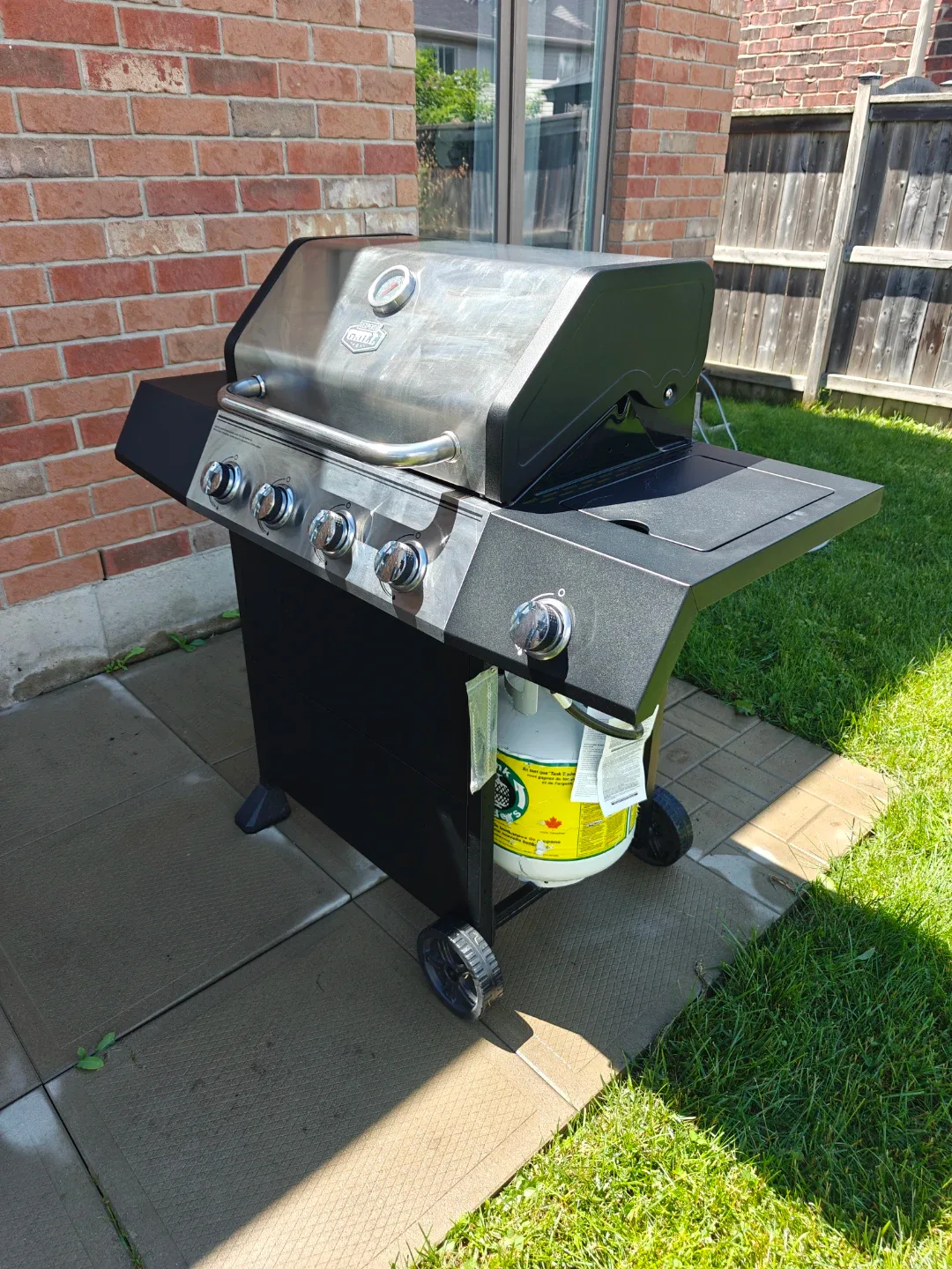 Expert Grill Propane BBQ Grill with Propane cylinder and cover - photo 3