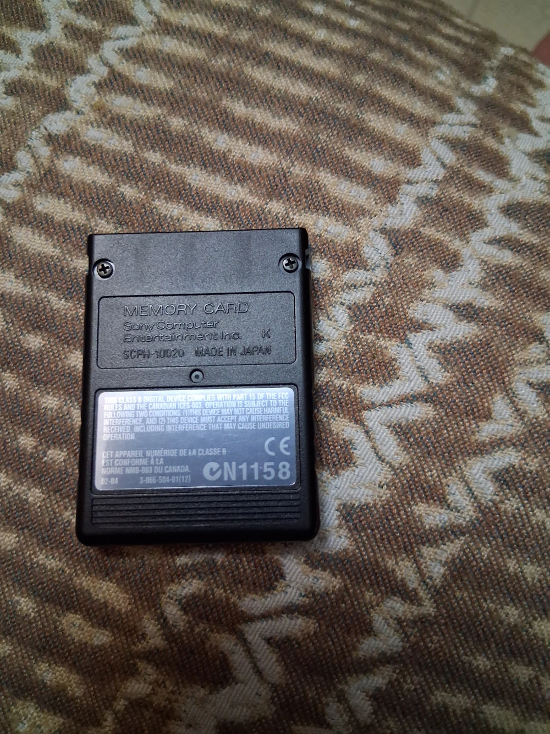 PlayStation 2 Memory Card 8MB - photo 2