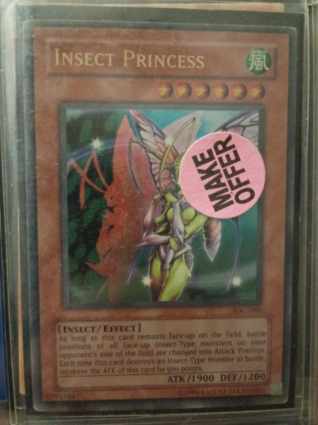 Yu-Gi-Oh! Insect Princess Card IOC ⚽