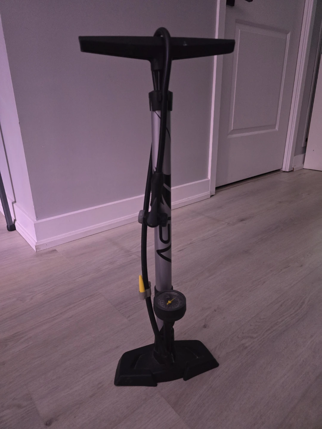 Floor Pump with Gauge