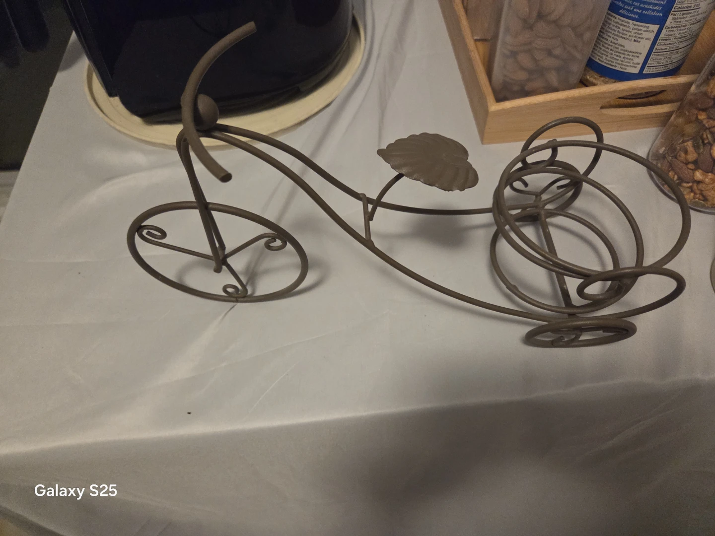 Metal Bicycle Decor Holder - photo 3