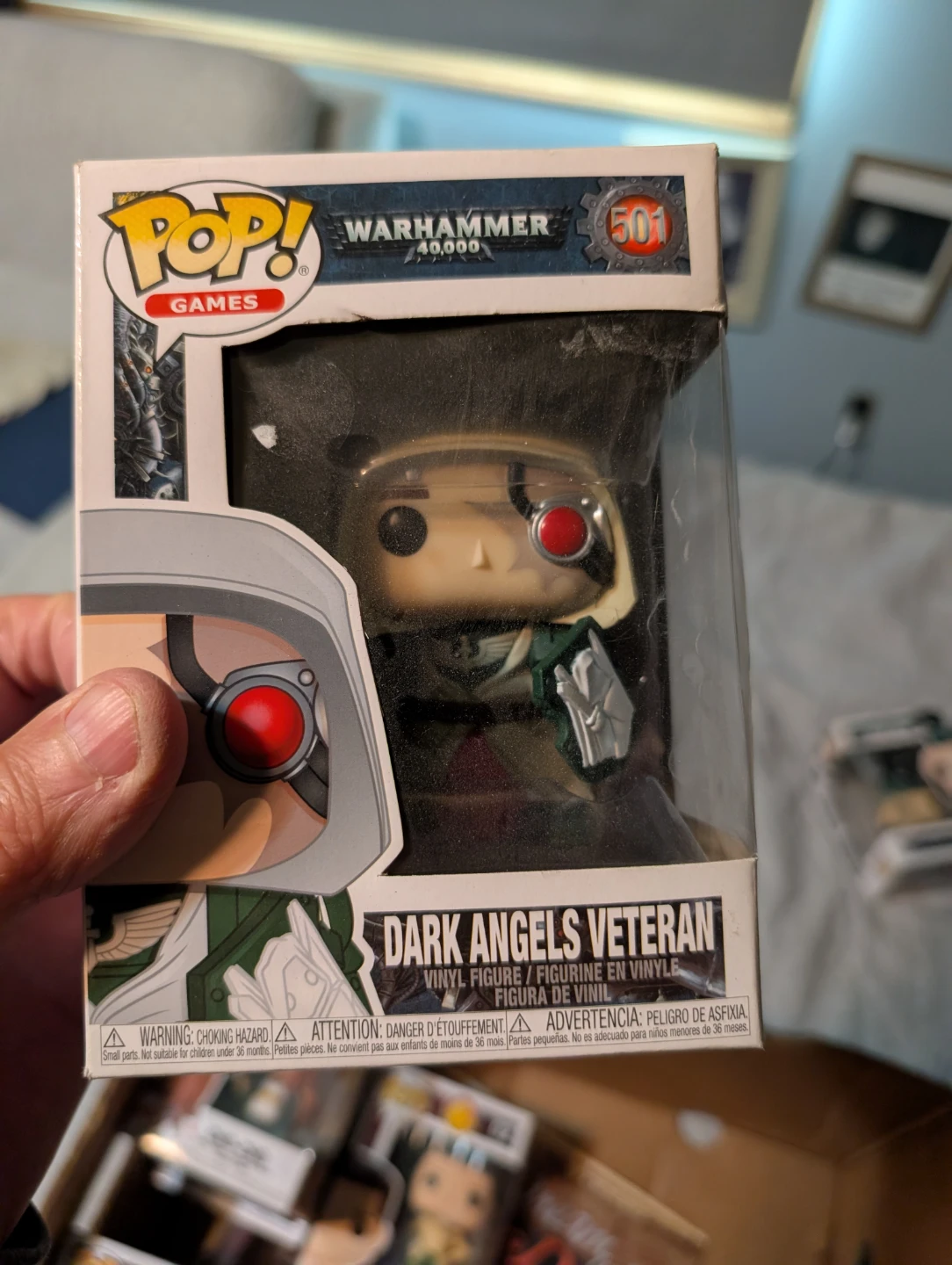 Funko Pop! Warhammer 40,000 Dark Angels Veteran #501